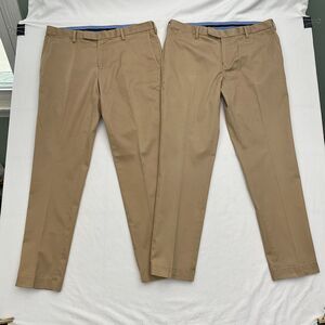 Brooks Brothers Pants Lightweight Advantage Chino Soho Stretch 34x30 Lot of 2